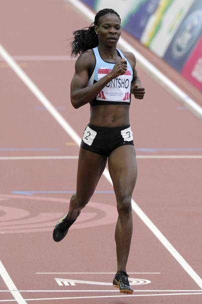 2 agosto 2014: positiva la botsawana Amantle Montsho, iridata 2011 dei 400, martedì dopo la finale Giochi Commonwealth: stimolanti. Epa